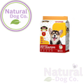 A package of Natural Dog Co. Dono Disposable Pet Diapers, featuring a white and orange bag with a picture of a corgi and a red bottom banner, shown on a white background with a brand logo overlay in the top left and a faint watermark at the bottom right.