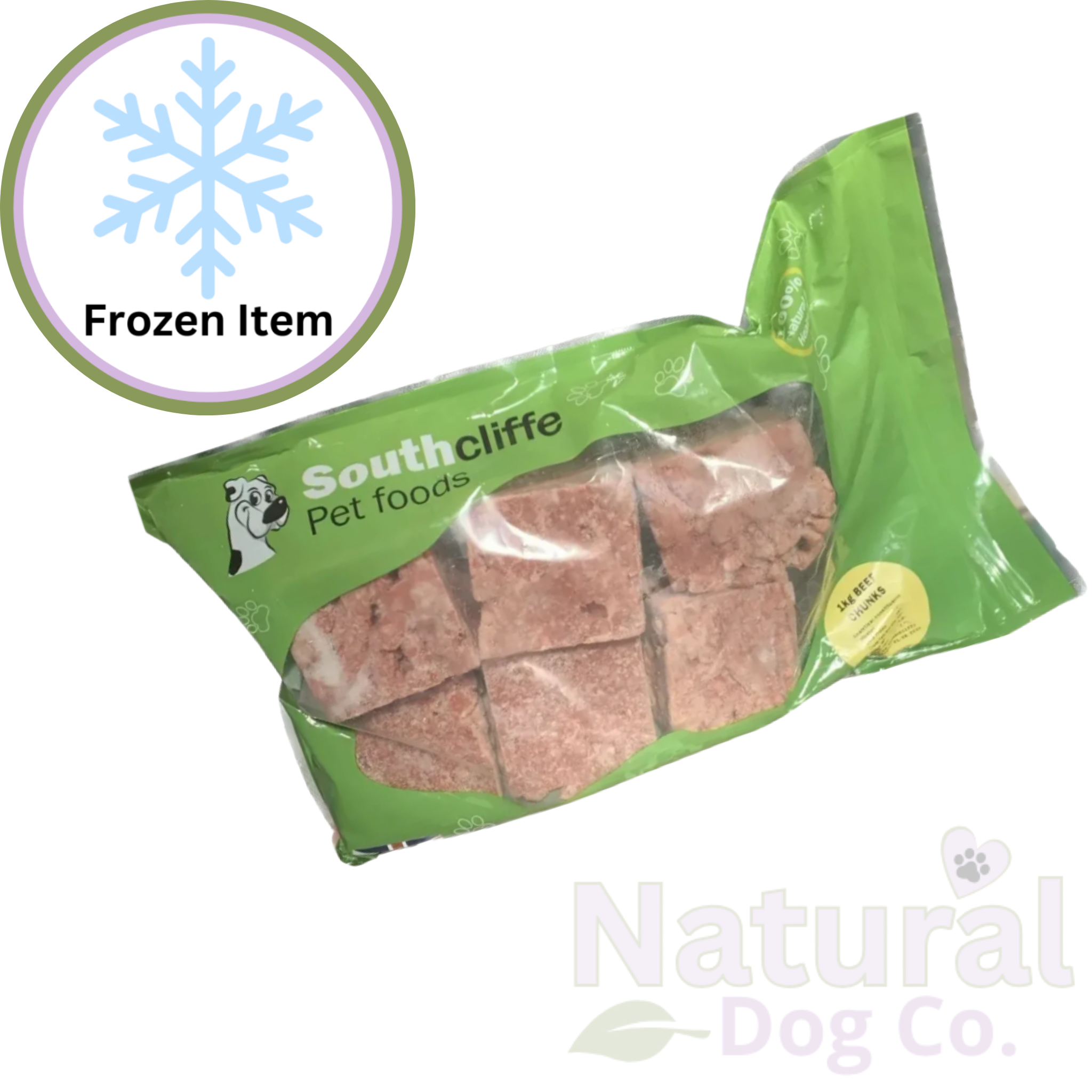 Southcliffe Raw Beef Chunks 1Kg