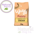 Wagg Puppy Dry Food 2kg - Chicken